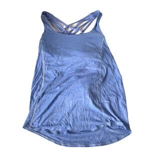 Lululemon Wild Tank Heathered Lullaby Ace Spot Lullaby Black 2 EUC